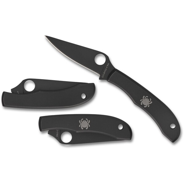 Spyderco 2023 Spyderco Reveal 6 Honeybee Black Blade Plain Edge SPY-C137BKP - main